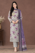 Elegant Printed 3-Piece Suit – MH Collection 🌸